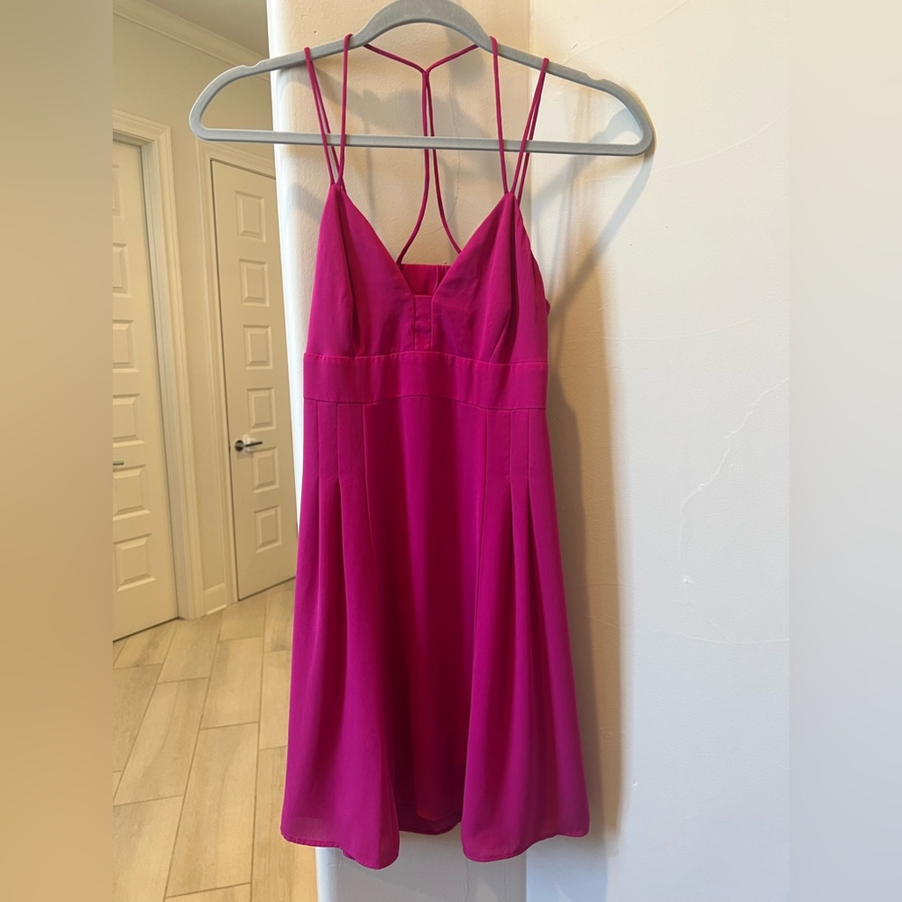 Express magenta dress size 0